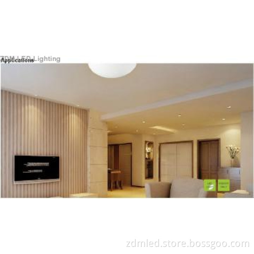 Shopping Mall Lighting LED Round Panel Light 8W Φ140